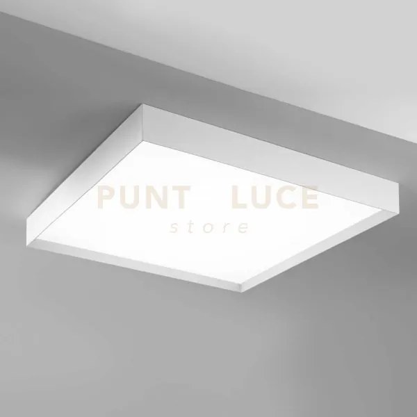Aoi p/g - plafoniera alluminio bianco a led 3000-4000k  6100-6400lm...