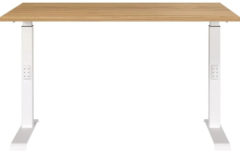 Tavolo da lavoro regolabile in altezza con piano in rovere Downey - Germania