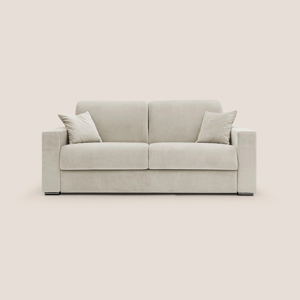 Venere Divano letto matrimoniale in velluto LUXURY impermeabile