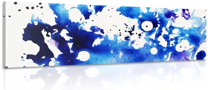 Stampa su tela – Astratto artistico blu