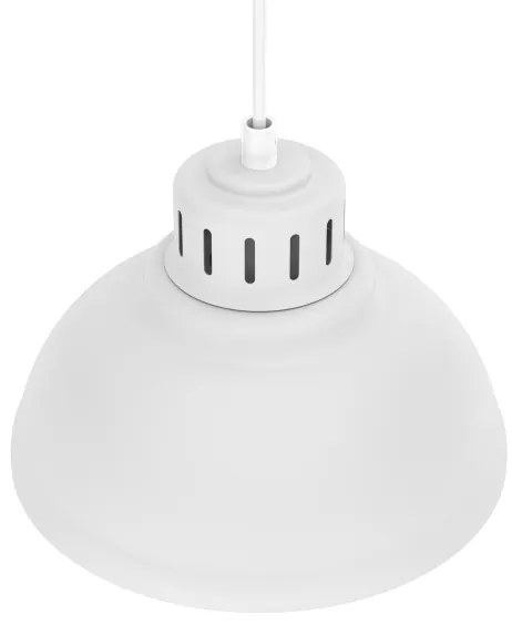 Lampadario a sospensione con filo SVEN 3xE27/15W/230V bianco