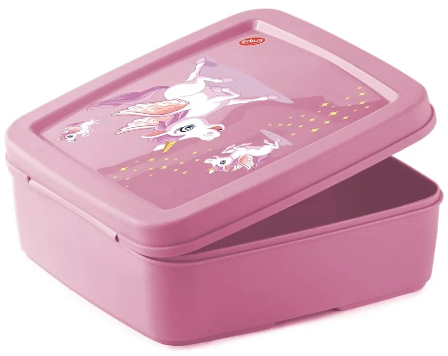 Portapranzo per bambini rosa Unicorn – Snips