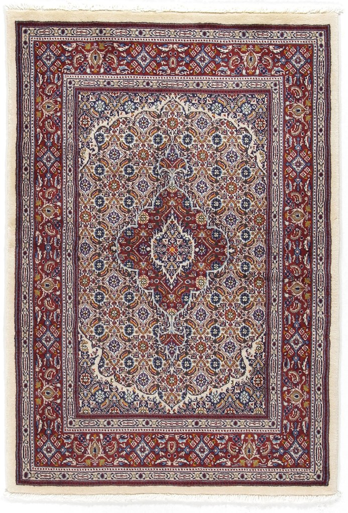 Moud Tappeto 90 x 120 (Iran) Annodato A Mano