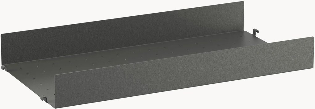 Ripiano in metallo String System, larg. 58 x prof. 30 cm