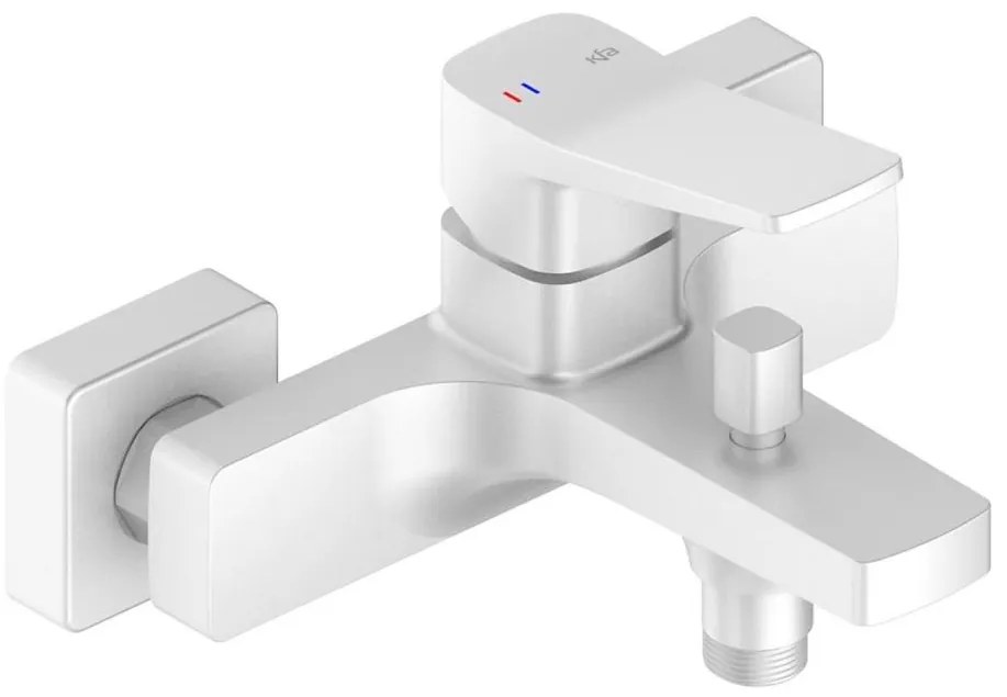 KFA Armatura 4524-010-44 - Miscelatore per vasca MALAGA bianco