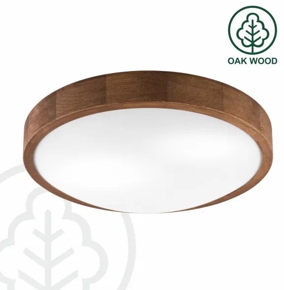 Brilagi - Lampada LED da soffitto CARVALHO SLIM 2xE27/60W/230V ciliegio 37 cm