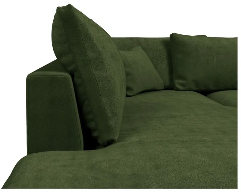 Divano angolare verde scuro (angolo sinistro) Comfy - Scandic