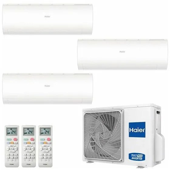 Climatizzatore Haier Trial Split Pearl 7000+9000+9000 3U70S2SR5FA R-32 a++/a+ 7+9+9