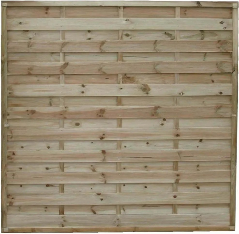 Frangivento da giardino in legno di pino impregnato in autoclave 90 x 180 cm