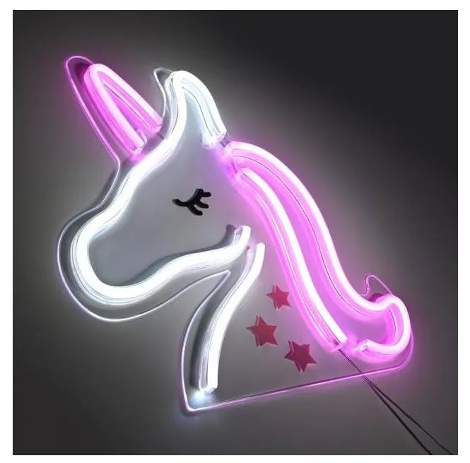 JUST LIGHT. 85025-70 - LED Decorazione murale al neon NEON LED/6,5W/5V unicorno