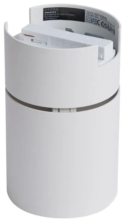 Faretto bianco moderno per sistema a binario monofase GU10 70mm - Iconic Roto