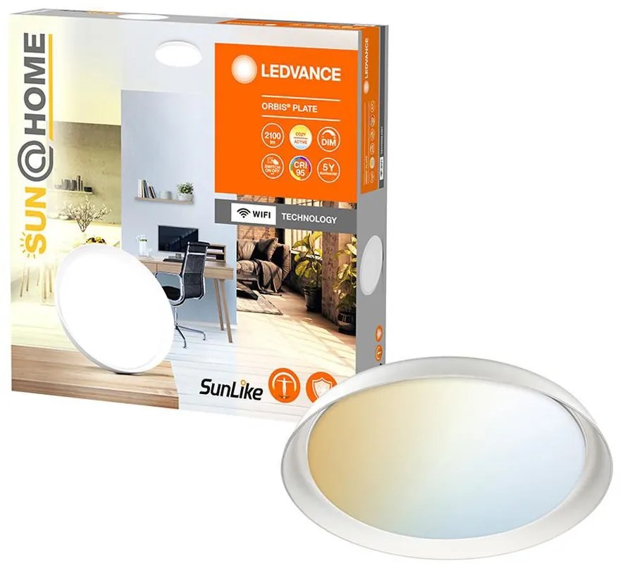 Ledvance -LED Luce Dimmerabile SUN@HOME LED/26W/230V 2200-5000K CRI 95 Wi-Fi