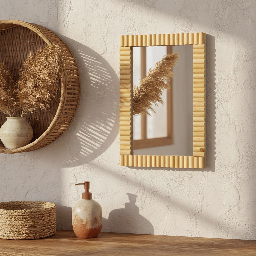 Specchio da parete Boho 55CM KLNA-MR01