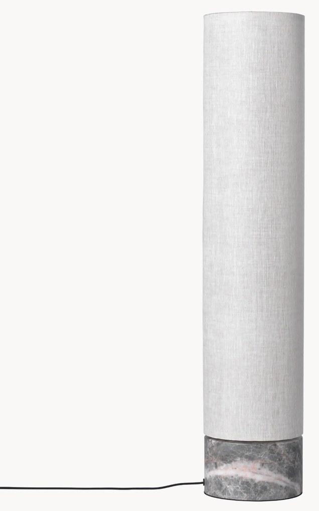 Lampada da terra a LED con luce regolabile e base in marmo Unbound, varie misure