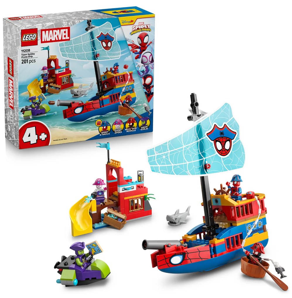 Nave pirata del team Spidey Lego