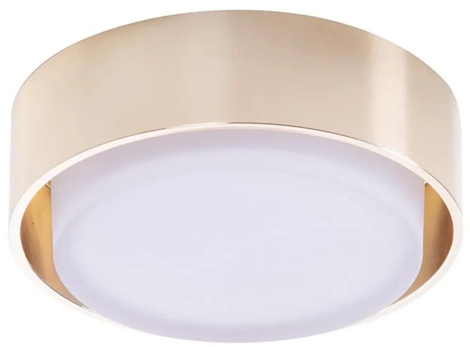 Azzardo AZ4390 - Lampada da incasso a LED per bagno KASTORIA 7W/230V IP44 oro
