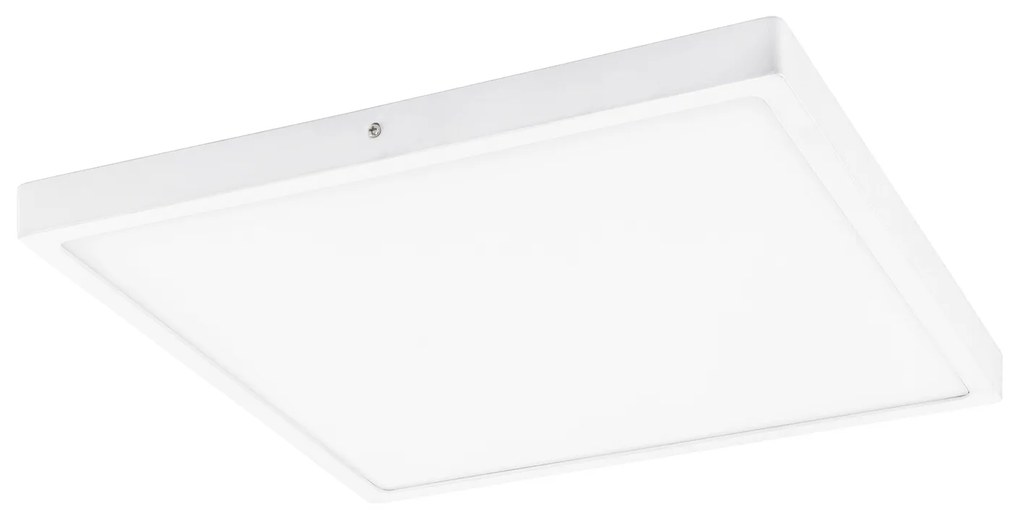 Plafoniera Moderna Fueva 1 In Alluminio Bianco Led Integrato 22W 3000K Ip20