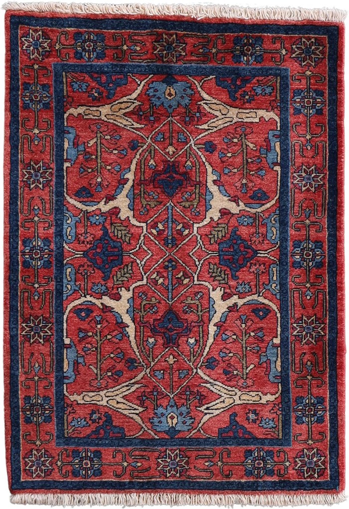 Kurdi Tappeto orientale 110 x 80 (Tacchino) Annodato A Mano