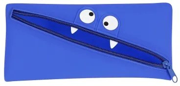 Astuccio Scuola Safta   Viso 22 x 11 x 1 cm Azzurro