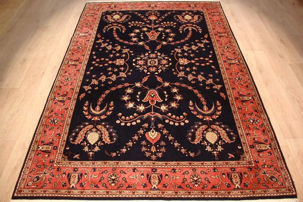 Sarouk Tappeto 200x300 (Iran) Annodato A Mano
