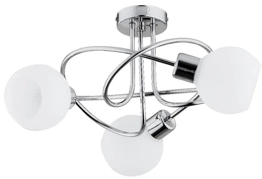 Lampada da soffitto MAMBO 3xE27/15W/230V cromo lucido