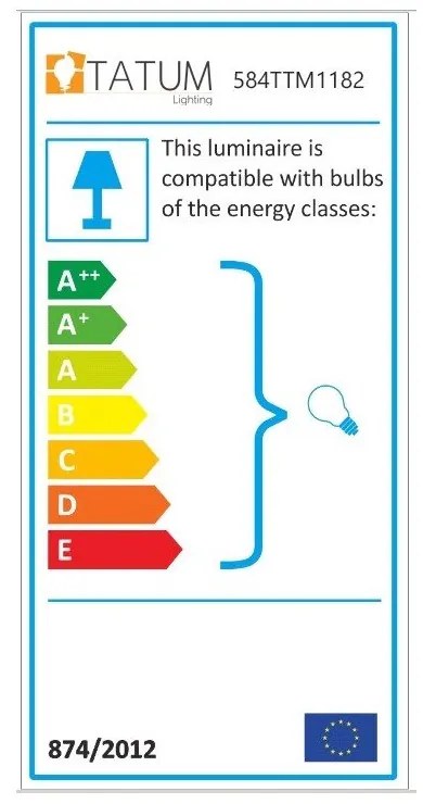 Lampadario dorato ø 4 cm Tempo – Opviq lights