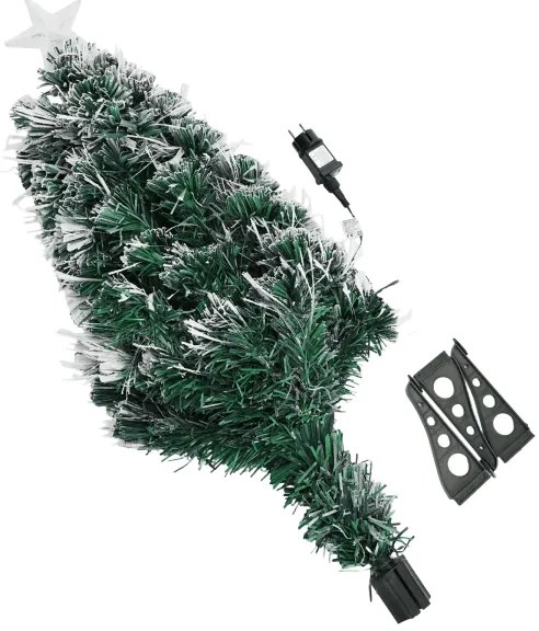 Aigostar - Albero di Natale LED RGBY per esterni 85xLED/3,6W/230V/8 funzioni 90cm IP44