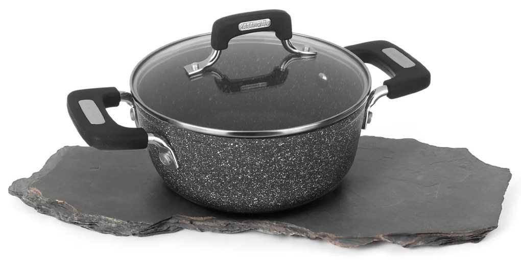 Casseruola New Petra Dark da 20 cm