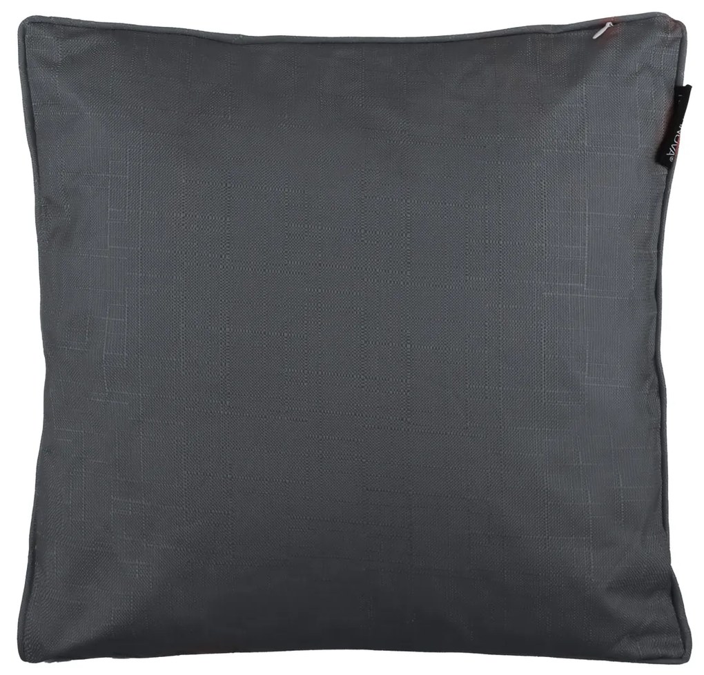 Cuscino divano antracite 40x40 cm idrorepellente