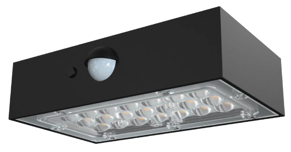 Applique Solare MINI-WALL Nera 350 lumen