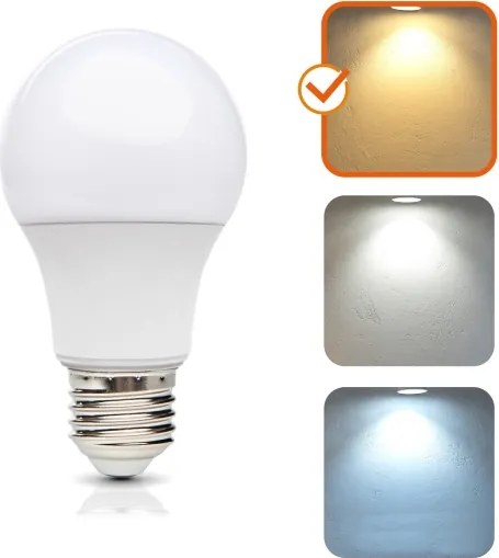 Lampadina LED E27/8,5W/230V 3000K