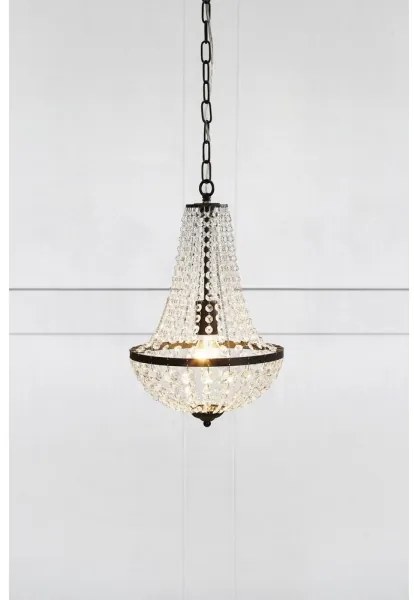 Markslöjd 107026 - Lampadario di cristallo su catena GRÄNSÖ 1xE27/60W/230V