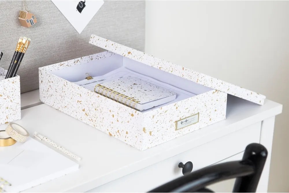 Organizzatore di cartone per documenti Oskar - Bigso Box of Sweden