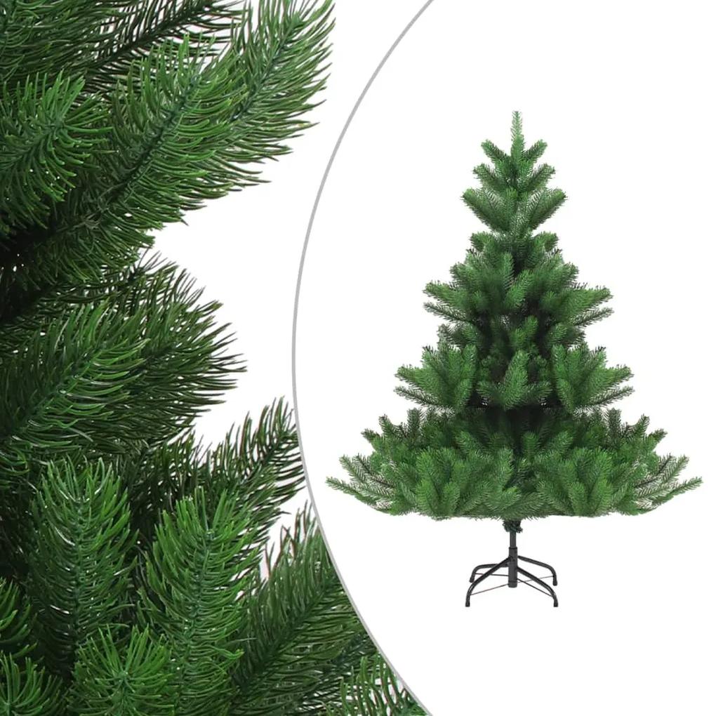 Albero Natale Artificiale Nordmann LED Palline Verde 240cm