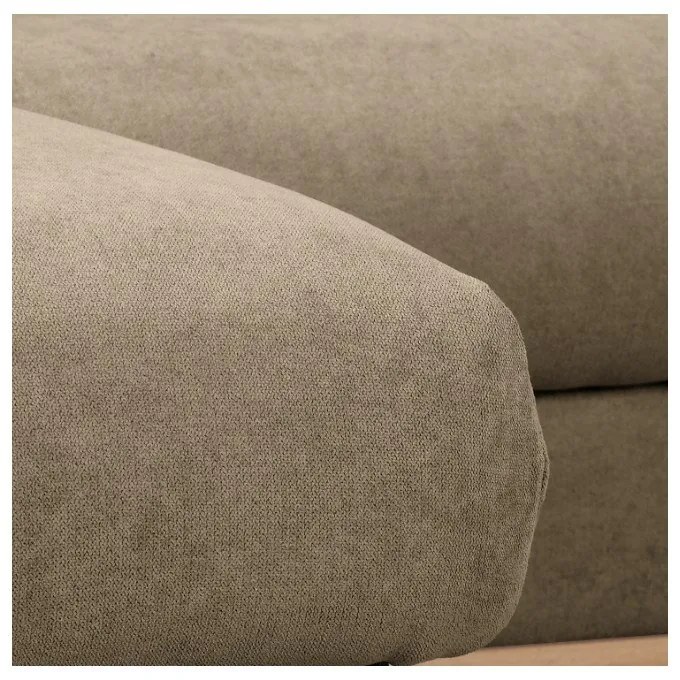 Divano angolare marrone chiaro (angolo sinistro) Beata - Ropez