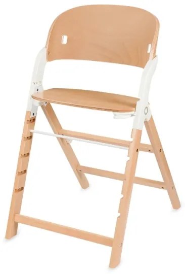 Lionelo - Seggiolone da pranzo 3 in 1 MEGAN Legno Bianco