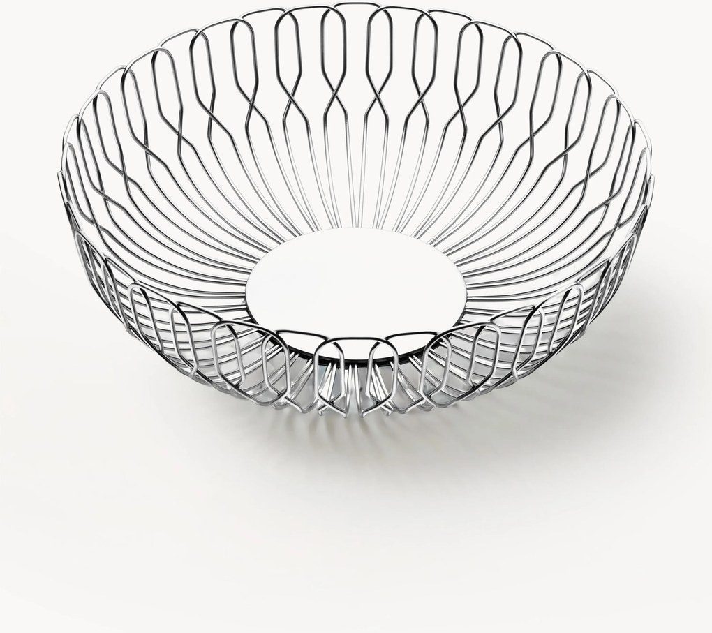 Cestino portaoggetti in acciaio inox Alfredo