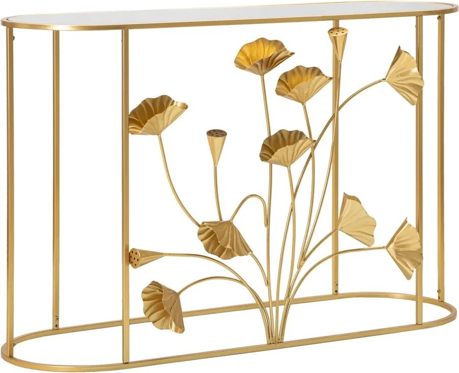 Consolle color oro 40x120 cm Flow - Mauro Ferretti