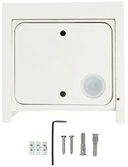 Applique LED da esterno LED/11W/230V 3000K IP65 bianco