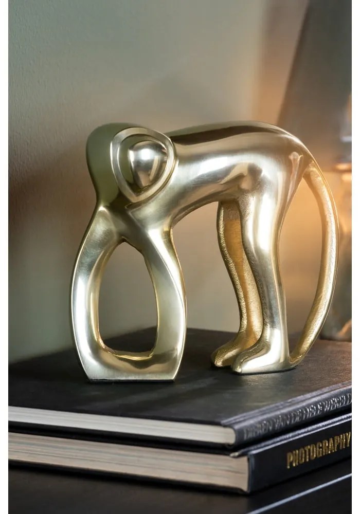 Statua in metallo (altezza 15 cm) Monkey - PT LIVING