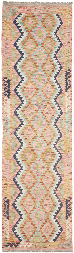 Kilim Tappeto 290x80 (Pakistan) Tessuto A Mano