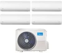 Climatizzatore Condizionatore Midea Quadri Split Inverter serie XTREME 9+9+9+9 con M4O-36FN8 R-32 Wi-Fi Integrato 9000+9000+9000+9000 - Novit