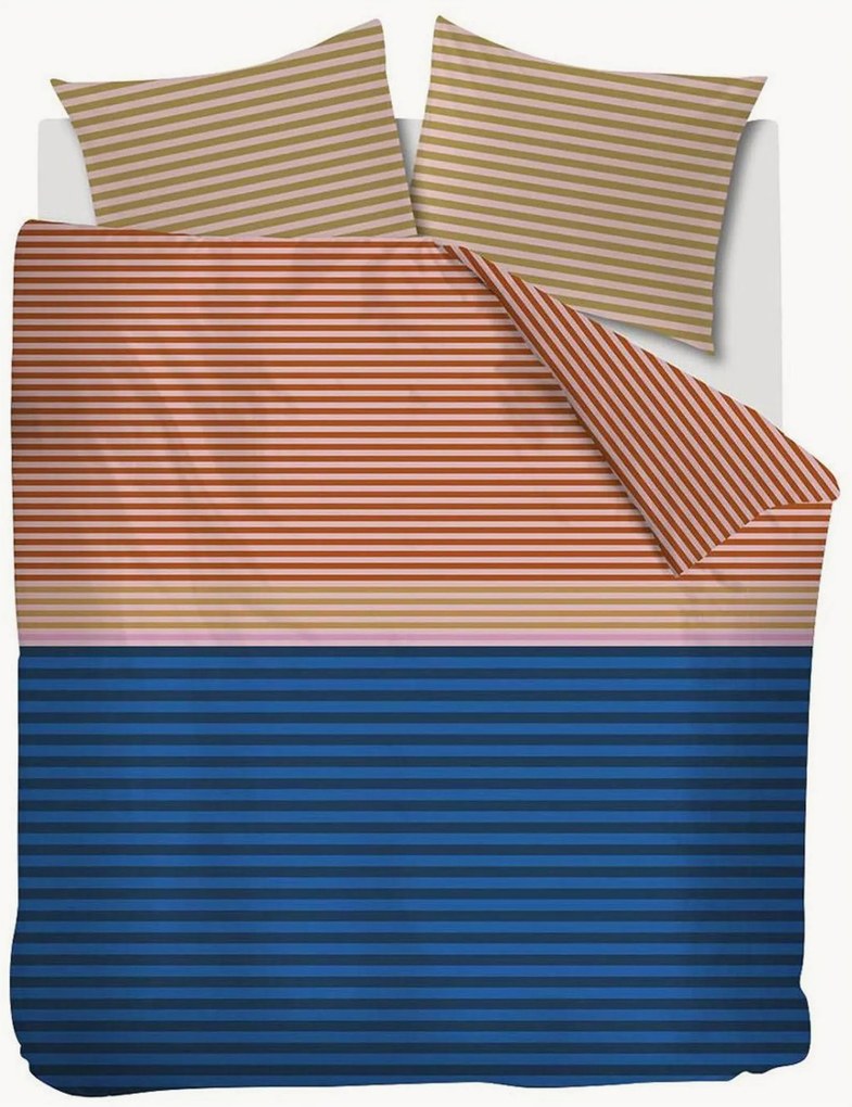 Set copripiumino in raso di cotone Kingfisher