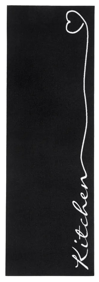 Runner da cucina nero, 50 x 150 cm Cook &amp; Clean - Zala Living