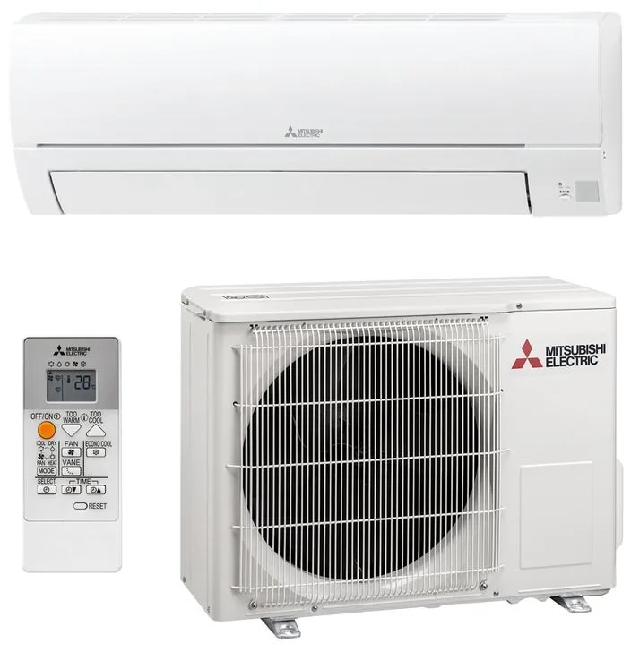 Condizionatore a muro monosplit MITSUBISHI ELECTRIC MUZ-HRK25 9000 BTU 2.5 KW classe raffreddamento A++ classe riscaldamento A+