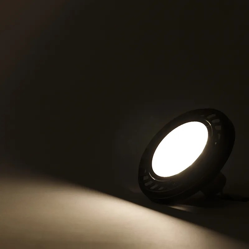 Set di 5 Lampadine LED dimmerabili a 3 livelli GU10 AR111 8W 700lm 2700K