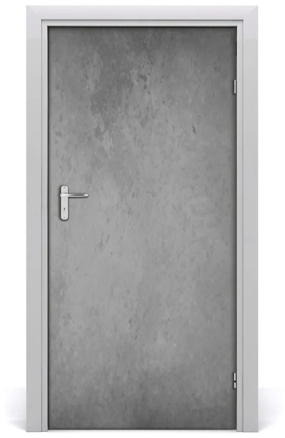 Adesivo per porta Sfondo concreto 85x205 cm