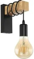 Applique Led E27 Lampada da Parete Illuminazione Interno Townshernd EGLO