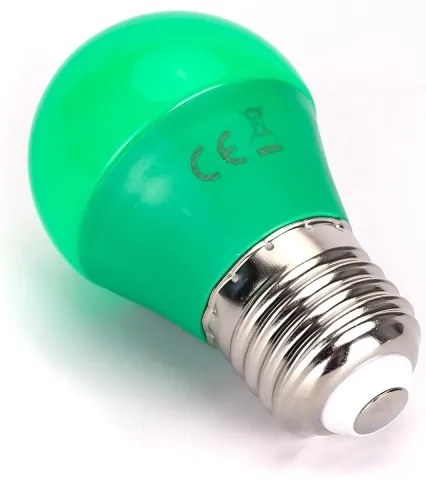 Lampadina LED G45 E27/4W/230V verde - Aigostar