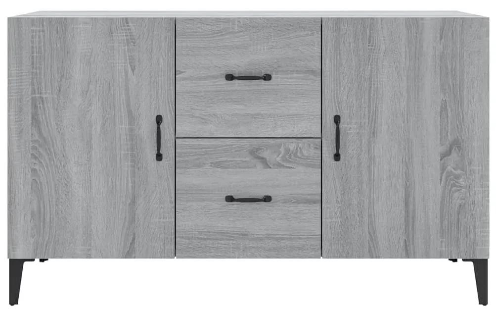 Credenza grigio sonoma 100x36x60 cm in legno multistrato